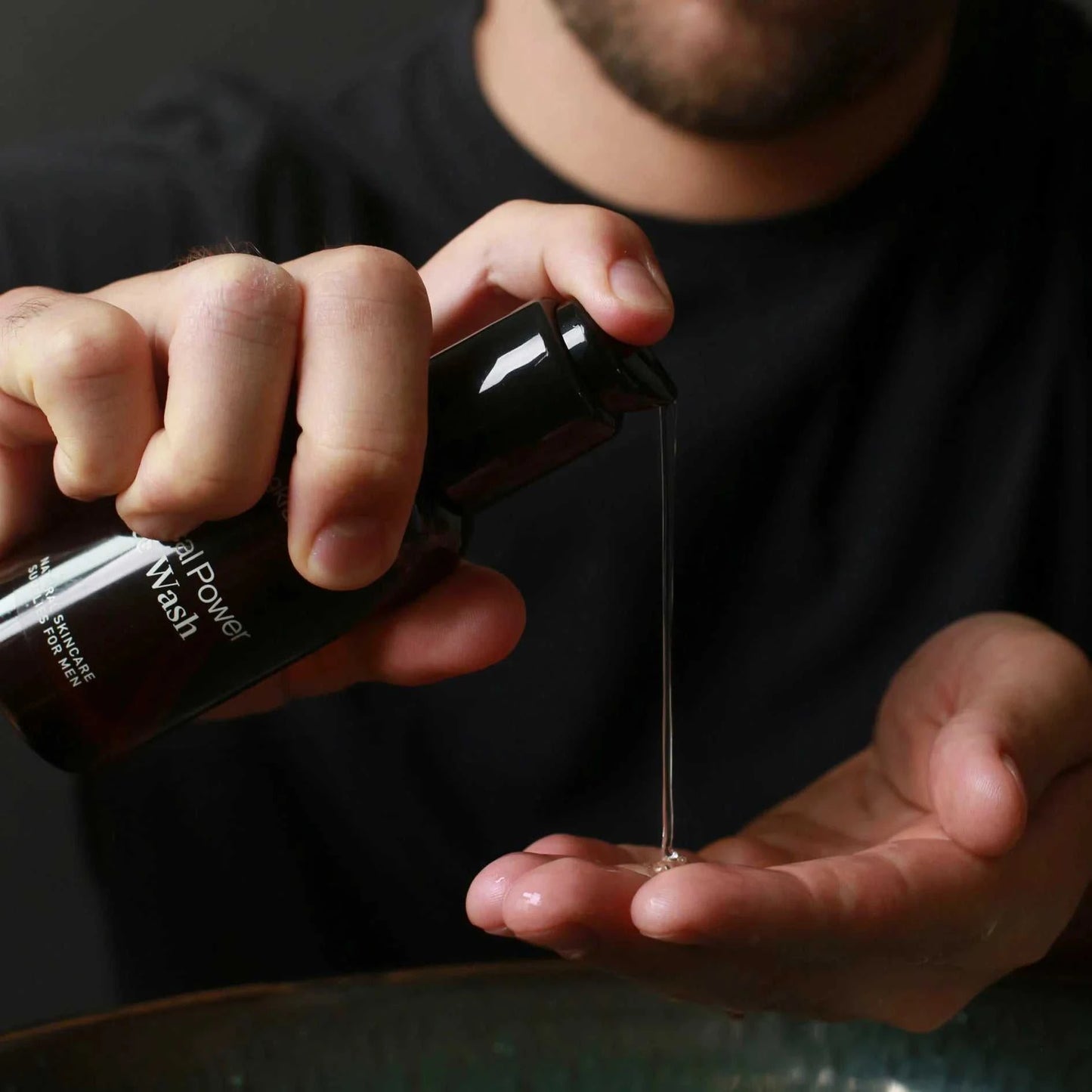 Jungkraut Gesichtsreinigung für Männer mildes Reinigungsgel zum Aufschäumen