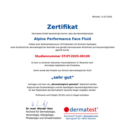 Alpine Performance Fluide pour le visage