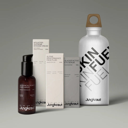 Advanced Face Care Set for men over 35 with Swiss NatureTECH® and SIGG™ water bottle gift